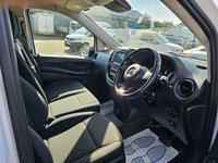 USED 2022 71 MERCEDES-BENZ VITO White 2.0 116 CDI Progressive Euro 6 panel van, 69,700 miles, ULEZ compliant, Automatic, Bluetooth, Mobile Repair Unit Reverse camera. Plus VAT @ 20%! This 2022 Mercedes Benz Vito 116 CDI Progressive with a Mobile reapir unit is a standout example, boasting a full service history with its last service completed on 25th April 2025 at 61158 miles, and it has had only one owner from new. This L3 XLWB model features a powerful 2.0 litre diesel engine delivering 161 bhp, meeting Euro 6 emission standards. For your peace of mind, it comes with a 3 month warranty and a 12 month MOT will be provided upon purchase, ensuring its roadworthiness.  With an