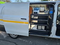 USED 2022 71 MERCEDES-BENZ VITO White 2.0 116 CDI Progressive Euro 6 panel van, 69,700 miles, ULEZ compliant, Automatic, Bluetooth, Mobile Repair Unit Reverse camera. Plus VAT @ 20%! This 2022 Mercedes Benz Vito 116 CDI Progressive with a Mobile reapir unit is a standout example, boasting a full service history with its last service completed on 25th April 2025 at 61158 miles, and it has had only one owner from new. This L3 XLWB model features a powerful 2.0 litre diesel engine delivering 161 bhp, meeting Euro 6 emission standards. For your peace of mind, it comes with a 3 month warranty and a 12 month MOT will be provided upon purchase, ensuring its roadworthiness.  With an