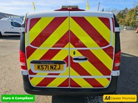 USED 2022 71 MERCEDES-BENZ VITO White 2.0 116 CDI Progressive Euro 6 panel van, 69,700 miles, ULEZ compliant, Automatic, Bluetooth, Mobile Repair Unit Reverse camera. Plus VAT @ 20%! This 2022 Mercedes Benz Vito 116 CDI Progressive with a Mobile reapir unit is a standout example, boasting a full service history with its last service completed on 25th April 2025 at 61158 miles, and it has had only one owner from new. This L3 XLWB model features a powerful 2.0 litre diesel engine delivering 161 bhp, meeting Euro 6 emission standards. For your peace of mind, it comes with a 3 month warranty and a 12 month MOT will be provided upon purchase, ensuring its roadworthiness.  With an