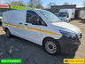 USED 2022 71 MERCEDES-BENZ VITO White 2.0 116 CDI Progressive Euro 6 panel van, 69,700 miles, ULEZ compliant, Automatic, Bluetooth, Mobile Repair Unit Reverse camera. Plus VAT @ 20%! This 2022 Mercedes Benz Vito 116 CDI Progressive with a Mobile reapir unit is a standout example, boasting a full service history with its last service completed on 25th April 2025 at 61158 miles, and it has had only one owner from new. This L3 XLWB model features a powerful 2.0 litre diesel engine delivering 161 bhp, meeting Euro 6 emission standards. For your peace of mind, it comes with a 3 month warranty and a 12 month MOT will be provided upon purchase, ensuring its roadworthiness.  With an