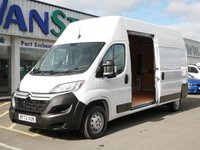 USED 2022 72 CITROEN RELAY 35 2.2 BLUEHDI 140 BHP L3 LONG H3 X-HIGH ROOF ENTERPRISE  LOW MILES | SAT NAV | EXTRA HIGH ROOF