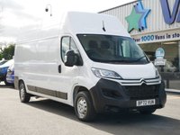 USED 2022 72 CITROEN RELAY 35 2.2 BLUEHDI 140 BHP L3 LONG H3 X-HIGH ROOF ENTERPRISE  LOW MILES | SAT NAV | EXTRA HIGH ROOF