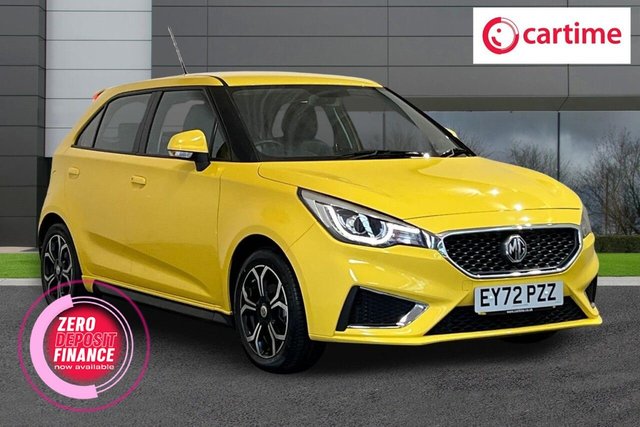View our MG MG3 1.5 VTi-TECH Exclusive Nav Hatchback 5dr Petrol Manual Euro 6 (s/s) (106 ps) Reverse Camera, Rear Parking Sensors, Touchscreen, iGo Navigation, Leather Steering Wheel