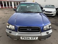 USED 2004 04 SUBARU FORESTER 2.0 X SUV 5dr Petrol Manual (204 g/km, 123 bhp) FSH 15 Service Stamps MOT Oct 2026