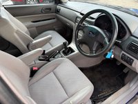 USED 2004 04 SUBARU FORESTER 2.0 X SUV 5dr Petrol Manual (204 g/km, 123 bhp) FSH 15 Service Stamps MOT Oct 2026