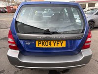 USED 2004 04 SUBARU FORESTER 2.0 X SUV 5dr Petrol Manual (204 g/km, 123 bhp) FSH 15 Service Stamps MOT Oct 2026