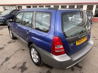 USED 2004 04 SUBARU FORESTER 2.0 X SUV 5dr Petrol Manual (204 g/km, 123 bhp) FSH 15 Service Stamps MOT Oct 2026