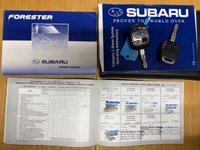 USED 2004 04 SUBARU FORESTER 2.0 X SUV 5dr Petrol Manual (204 g/km, 123 bhp) FSH 15 Service Stamps MOT Oct 2026