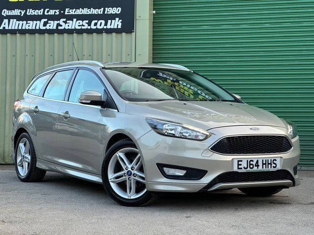 2014 FOCUS 1.6 TDCI ZETEC S ESTATE 5DR DIESEL MANUAL EURO 5 S S... photo