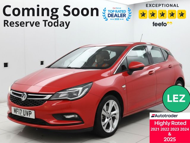 2017 Vauxhall Astra 1.6L SRI 5dr