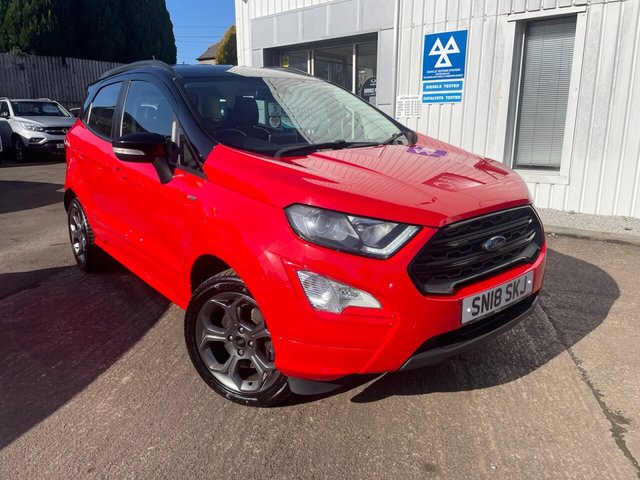 2018 ECOSPORT 1.0T ECOBOOST ST LINE SUV 5DR PETROL MANUAL EURO 6 S S... photo