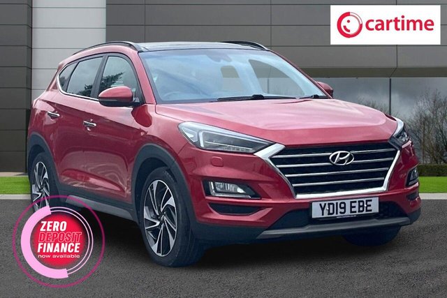 View our Hyundai Tucson 1.6 T-GDi Premium SE SUV 5dr Petrol DCT Euro 6 (s/s) (177 ps) Panoramic Sunroof, Rear View Camera, Front / Rear Parking Sensors, Android Auto / Apple CarPlay, Heated Seats