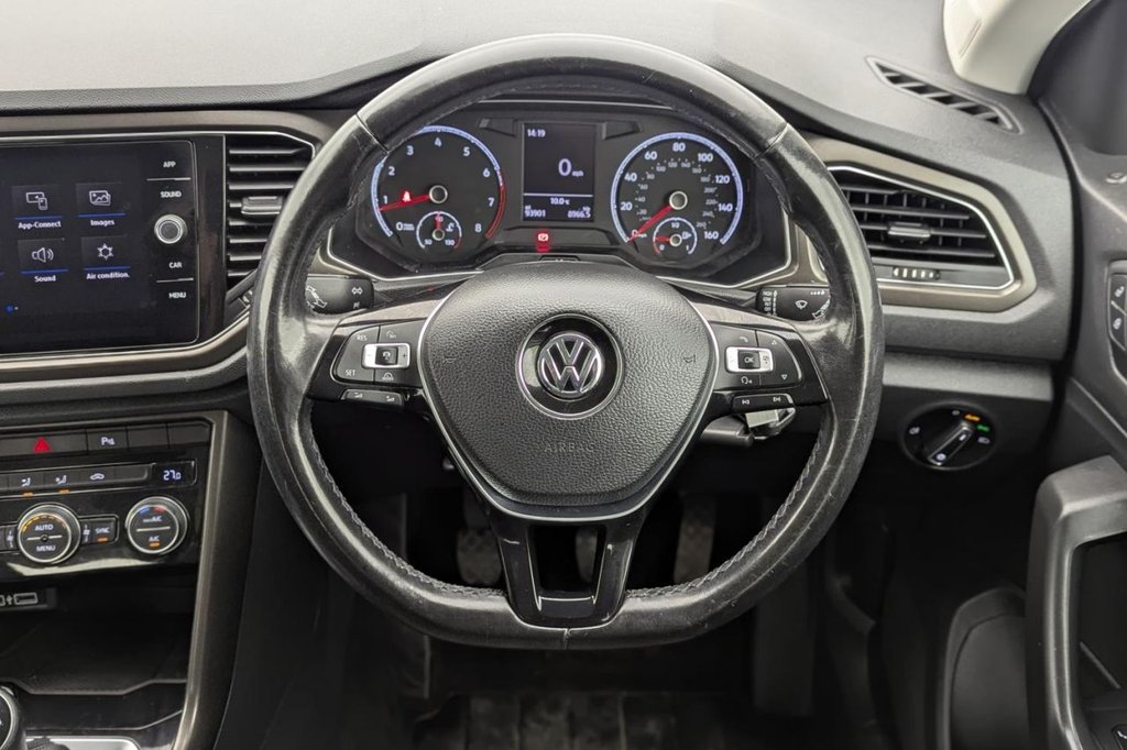 USED 2018 18 VOLKSWAGEN T-ROC 1.5 TSI EVO SE SUV 5dr Petrol Manual Euro 6 (s/s) (150 ps) Car Play, Sensors, Cruise