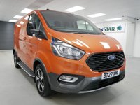 USED 2022 22 FORD TRANSIT CUSTOM 300 2.0 EBL 130 BHP SWB ACTIVE EDITION FACTORY SAT NAV |  ACTIVE EDITION