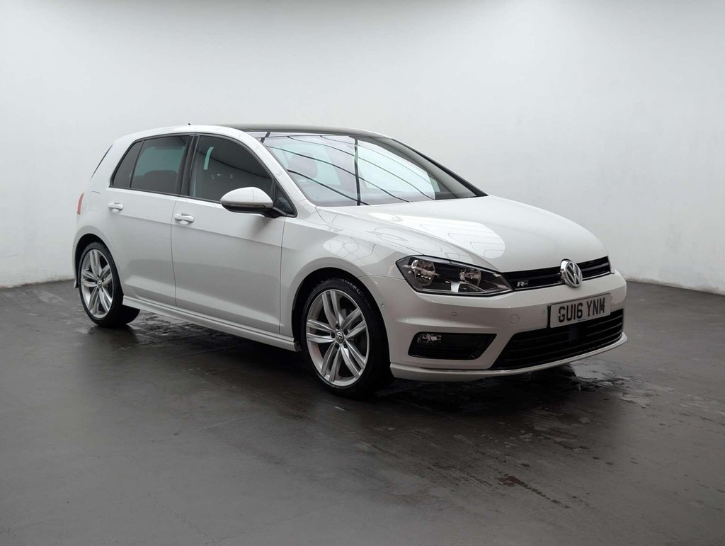Used 2016 16 VOLKSWAGEN GOLF 1.4 TSI BlueMotion Tech ACT R-Line Edition Hatchback 5dr Petrol Manual Euro 6 (s/s) (150 ps) CLICK & COLLECT/HOME DELIVERY