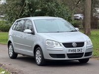 USED 2007 56 VOLKSWAGEN POLO 1.4 SE Hatchback 5dr Petrol Manual (155 g/km, 79 bhp) 