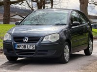 USED 2008 08 VOLKSWAGEN POLO 1.2 E Hatchback 3dr Petrol Manual (138 g/km, 60 bhp) 