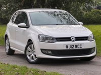 USED 2012 12 VOLKSWAGEN POLO 1.4 Match Hatchback 5dr Petrol Manual Euro 5 (85 ps) 