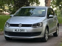 USED 2011 11 VOLKSWAGEN POLO 1.2 SE Hatchback 5dr Petrol Manual Euro 5 (70 ps) 