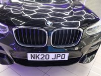 USED 2020 20 BMW X3 2.0 20d M Sport SUV 5dr Diesel Auto xDrive Euro 6 (s/s) (190 ps) AWARD WINNING DEALERSHIP
