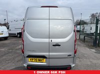 USED 2021 70 FORD TRANSIT CUSTOM 2.0 320 EcoBlue Trend Panel Van 5dr Diesel Manual L1 H2 Euro 6 (s/s) (130 ps) ICE PACK INTERNAL RACKING SECURITY LOCKS 1 OWNER 66K FSH FREE WTY NEW MOT