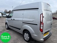 USED 2021 70 FORD TRANSIT CUSTOM 2.0 320 EcoBlue Trend Panel Van 5dr Diesel Manual L1 H2 Euro 6 (s/s) (130 ps) ICE PACK INTERNAL RACKING SECURITY LOCKS 1 OWNER 66K FSH FREE WTY NEW MOT