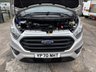 USED 2021 70 FORD TRANSIT CUSTOM 2.0 320 EcoBlue Trend Panel Van 5dr Diesel Manual L1 H2 Euro 6 (s/s) (130 ps) ICE PACK INTERNAL RACKING SECURITY LOCKS 1 OWNER 66K FSH FREE WTY NEW MOT