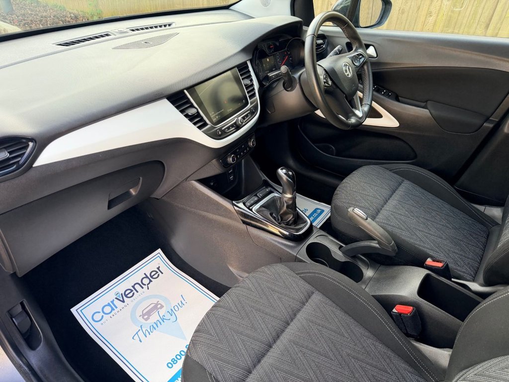 USED 2020 70 VAUXHALL CROSSLAND X 1.2 SRi Nav SUV 5dr Petrol Manual Euro 6 (s/s) (83 ps) 1 Owner|4 Services|CRS|SatNaV|Apple CarPlay/Android Auto|