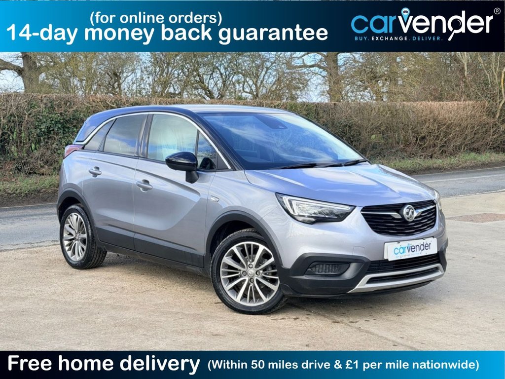 USED 2020 70 VAUXHALL CROSSLAND X 1.2 SRi Nav SUV 5dr Petrol Manual Euro 6 (s/s) (83 ps) 1 Owner|4 Services|CRS|SatNaV|Apple CarPlay/Android Auto|