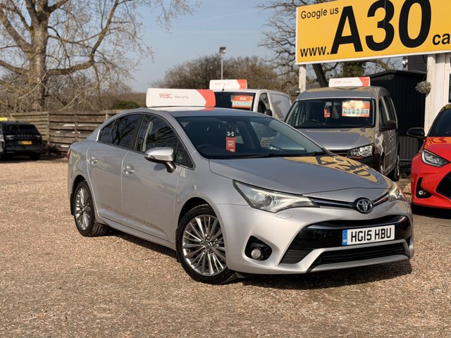 View our TOYOTA AVENSIS