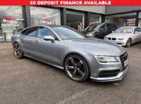 USED 2013 13 AUDI A7 3.0 TDI V6 Black Edition Sportback 5dr Diesel S Tronic quattro Euro 5 (s/s) (204 ps) CRUISE CONTROL, HEAD-UP DISPLAY