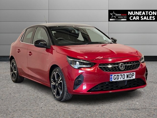2021 70 VAUXHALL CORSA 1.2 Turbo Elite Nav Premium Hatchback 5dr Petrol Auto Euro 6 (s/s) (100 ps) APPLE CAR PLAY AND ANDROID AUTO