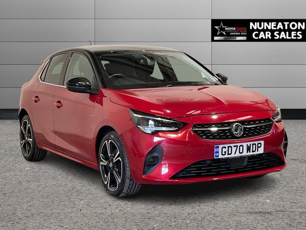 USED 2021 70 VAUXHALL CORSA 1.2 Turbo Elite Nav Premium Hatchback 5dr Petrol Auto Euro 6 (s/s) (100 ps) APPLE CAR PLAY AND ANDROID AUTO