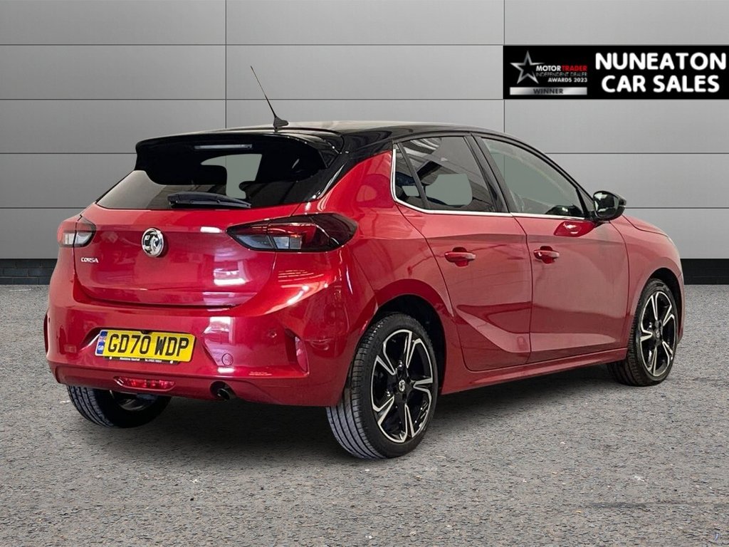 USED 2021 70 VAUXHALL CORSA 1.2 Turbo Elite Nav Premium Hatchback 5dr Petrol Auto Euro 6 (s/s) (100 ps) APPLE CAR PLAY AND ANDROID AUTO