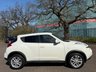 USED 2013 62 NISSAN JUKE 1.6 Acenta Premium SUV 5dr Petrol Manual Euro 5 (s/s) (117 ps) White with Black Interior | Reverse Camera | Bluetooth | Service History