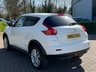 USED 2013 62 NISSAN JUKE 1.6 Acenta Premium SUV 5dr Petrol Manual Euro 5 (s/s) (117 ps) White with Black Interior | Reverse Camera | Bluetooth | Service History