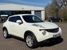 USED 2013 62 NISSAN JUKE 1.6 Acenta Premium SUV 5dr Petrol Manual Euro 5 (s/s) (117 ps) White with Black Interior | Reverse Camera | Bluetooth | Service History