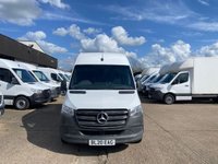 USED 2020 20 MERCEDES-BENZ SPRINTER 2.1 314 CDI L2 H2 MWB H/ROOF 140BHP. FWD. AC. CAMERA. MOBILE WORKSHOP. FINANCE. PX. AC. CAMERA. INTERNAL SHELVING&RACKING. MOBILE WORKSHOP.