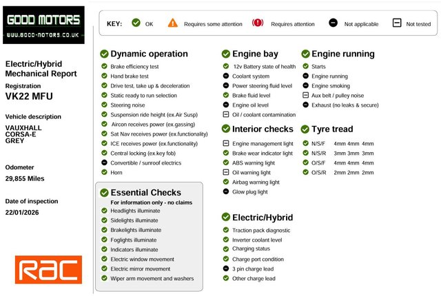 2022 VAUXHALL CORSA-E - Photo 10
