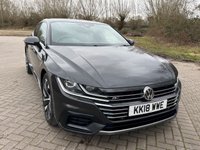 USED 2018 18 VOLKSWAGEN ARTEON 2.0 TDI R-Line Fastback 5dr Diesel DSG 4Motion Euro 6 (s/s) (190 ps) HEATED LEATHER SEATS, 1 F/KEEPER