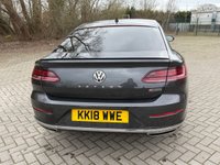 USED 2018 18 VOLKSWAGEN ARTEON 2.0 TDI R-Line Fastback 5dr Diesel DSG 4Motion Euro 6 (s/s) (190 ps) HEATED LEATHER SEATS, 1 F/KEEPER