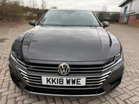 USED 2018 18 VOLKSWAGEN ARTEON 2.0 TDI R-Line Fastback 5dr Diesel DSG 4Motion Euro 6 (s/s) (190 ps) HEATED LEATHER SEATS, 1 F/KEEPER