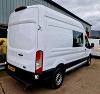USED 2021 21 FORD TRANSIT 2.0 350 EcoBlue Leader Crew Van Double Cab 6dr Diesel Manual RWD L3 H3 Euro 6 (s/s) (130 ps) AIR CON, CREW CAB, LWB, HIGH ROOF