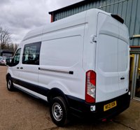 USED 2021 21 FORD TRANSIT 2.0 350 EcoBlue Leader Crew Van Double Cab 6dr Diesel Manual RWD L3 H3 Euro 6 (s/s) (130 ps) AIR CON, CREW CAB, LWB, HIGH ROOF