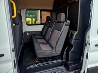 USED 2021 21 FORD TRANSIT 2.0 350 EcoBlue Leader Crew Van Double Cab 6dr Diesel Manual RWD L3 H3 Euro 6 (s/s) (130 ps) AIR CON, CREW CAB, LWB, HIGH ROOF