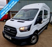 USED 2021 21 FORD TRANSIT 2.0 350 EcoBlue Leader Crew Van Double Cab 6dr Diesel Manual RWD L3 H3 Euro 6 (s/s) (130 ps) AIR CON, CREW CAB, LWB, HIGH ROOF