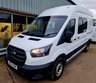 USED 2021 21 FORD TRANSIT 2.0 350 EcoBlue Leader Crew Van Double Cab 6dr Diesel Manual RWD L3 H3 Euro 6 (s/s) (130 ps) AIR CON, CREW CAB, LWB, HIGH ROOF