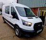 USED 2022 22 FORD TRANSIT 2.0 350 EcoBlue Leader Crew Van Double Cab 6dr Diesel Manual RWD L3 H2 Euro 6 (s/s) (130 ps) AIR CON, CREW CAB, LWB
