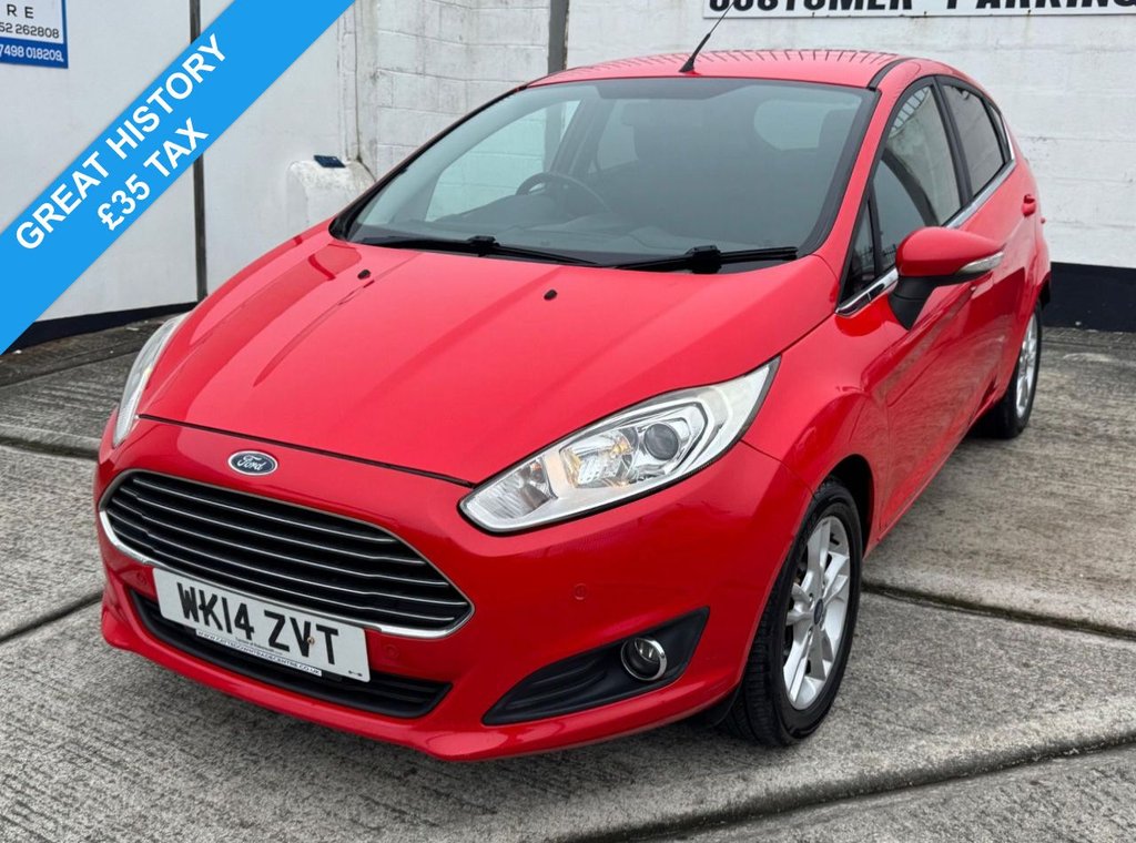 2014 Ford Fiesta 1.25 Zetec 5d