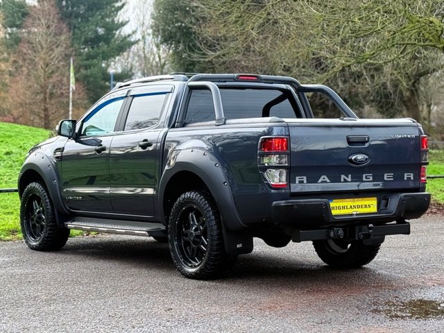 2018 FORD RANGER 2018 3.2 TDCI LIMITED 1 EDITION RAPTOR KIT PICKUP DOUBLE CAB 20" TERRAIN TYRES CAMERA 4DR DIESEL AUTO 4WD EURO 5 (200 PS) - Photo 3